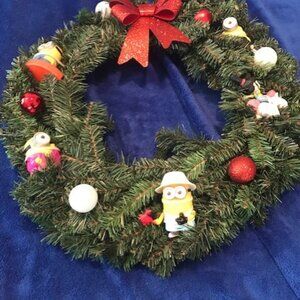 Minions Christmas Wreath 🤶🎄